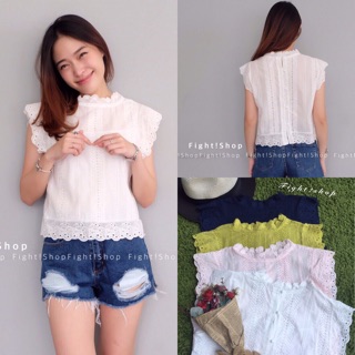 Flower Lace Top