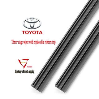 แถบปัดน้ำฝน Toyota 8mm Revo Altis Wish Rav4 Vios Yaris Camry Wigo Harier Vigo Hiace Tacoma Fortuner Innova Prius Lexus TOYOTA