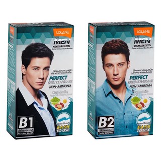 Lolane for men โลแลนฟอร์เมน ครีมเปลี่ยนสีผม ครีมย้อมผม น้ำยาย้อมผม ย้อมผม