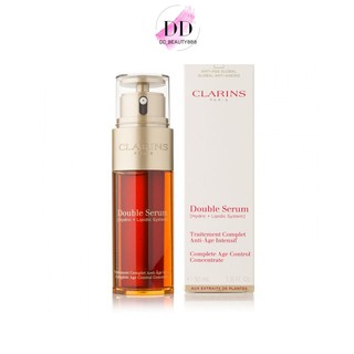 ดับเบิ้ลเซรั่ม Clarins Double Serum Hydric + Lipic Complete Age Control