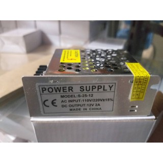 Switching Powersupply 12V/2A สำหรับจ่ายไฟ