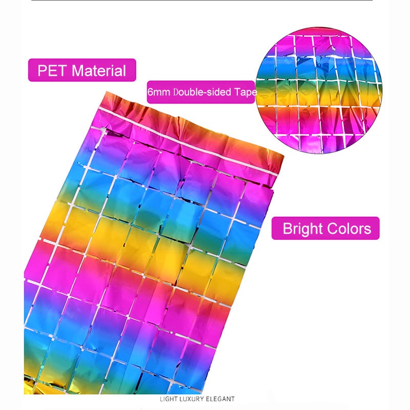 แนะนำ ผ้าม่าน ผ้าม่าน ประดับเลื่อม ชิมเมอร์ ยาว 2 เมตร สําหรับตกแต่งปาร์ตี้วันเกิด งานแต่งงาน 1 ชิ้น ราคาพิเศษ มีเก็บเงินปลายทาง