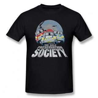 The Self Preservation Society Shirt Men Bonadiao Mini Cooper Casual Car Round Neck Short-Sleeved Sumemr Mens T-shirt Ho