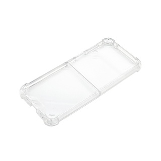 เคสโทรศัพท์มือถือ TPU PC แบบใส พับได้ กันรอยขีดข่วน สําหรับ Iphone 3