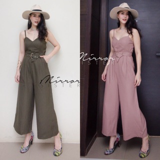 ชมพูหมด "Davadii Jumpsuit vs Belt"