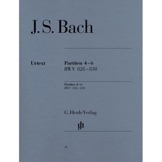 BACH - Partitas 4-6 (HN31)