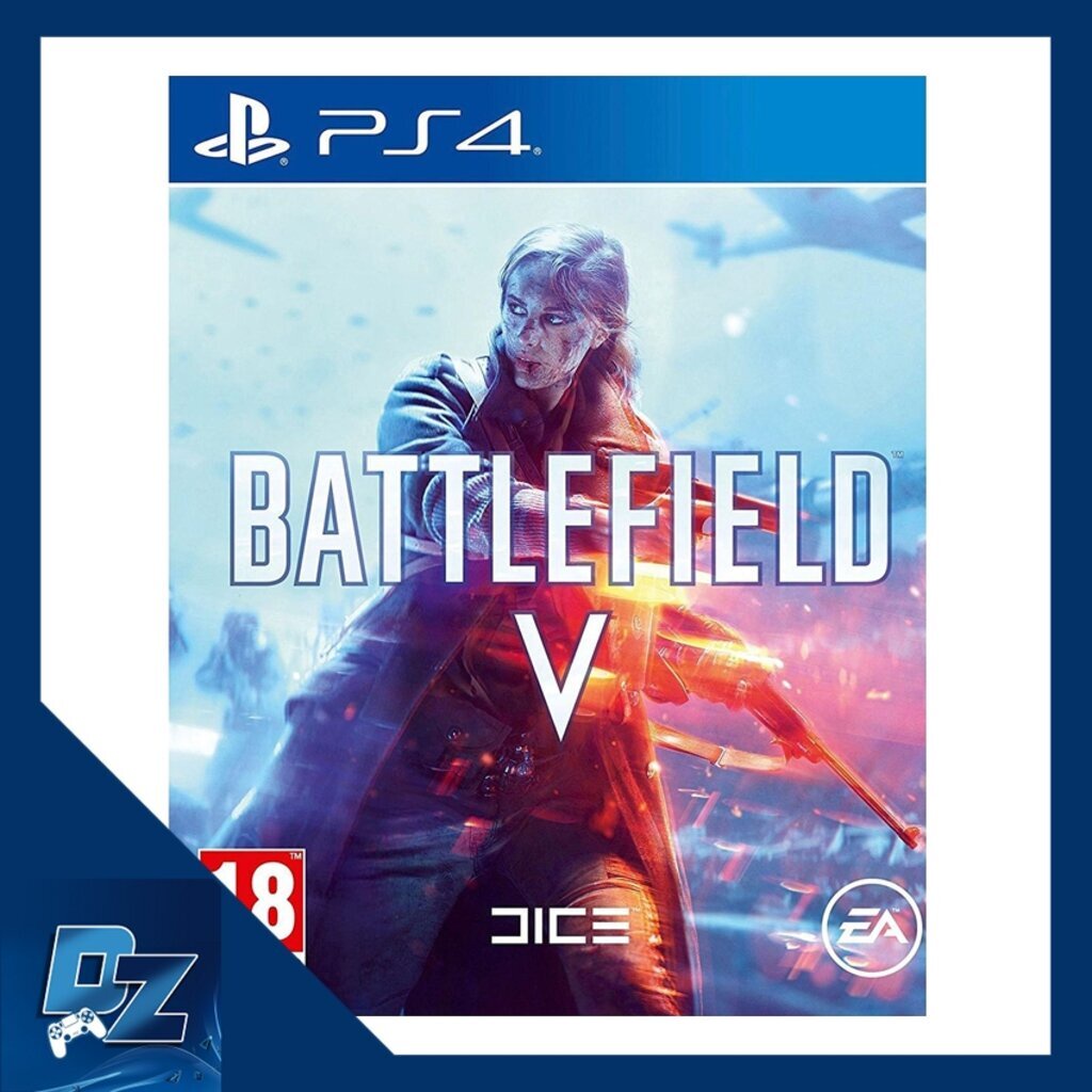 Battlefield V PS4 Games มือ 1 New & มือ 2 Used สภาพดี แผ่นใสกิ๊ง [แผ่นเกมส์ PS4] [แผ่น PS4 แท้] [PS4