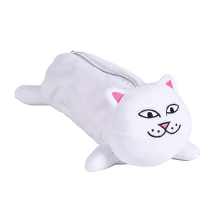 SLUM LTD - RIPNDIP Nerm Pencil Pouch White