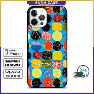 เคสโทรศัพท์มือถือ ลาย Marimekko 1 สําหรับ iPhone 14 Pro Max 13 Pro Max Samsung Galaxy Note10+ S21Ultra