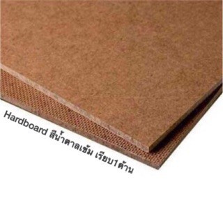 (KTS)กระดานไม้อัดเรียบหน้าเดียว (สีน้ำตาล) 60×80 ซม.