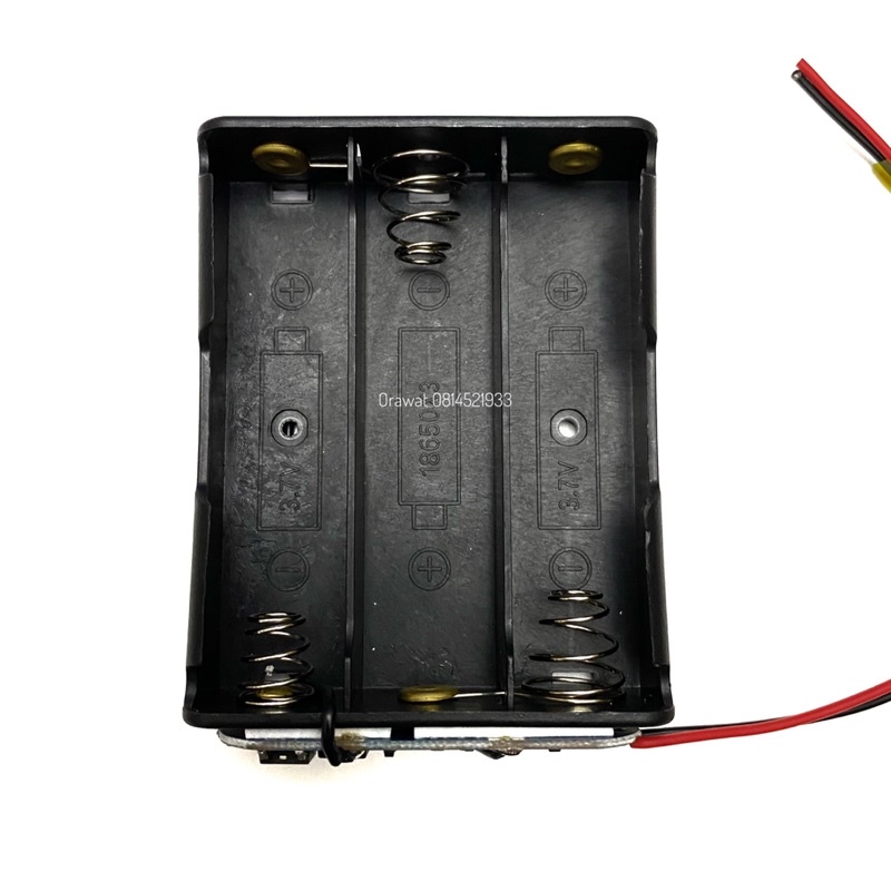 รางถ่าน 18650 พร้อม BMS 3S 10A เอาไปใส่ถ่านใช้งานได้เลย