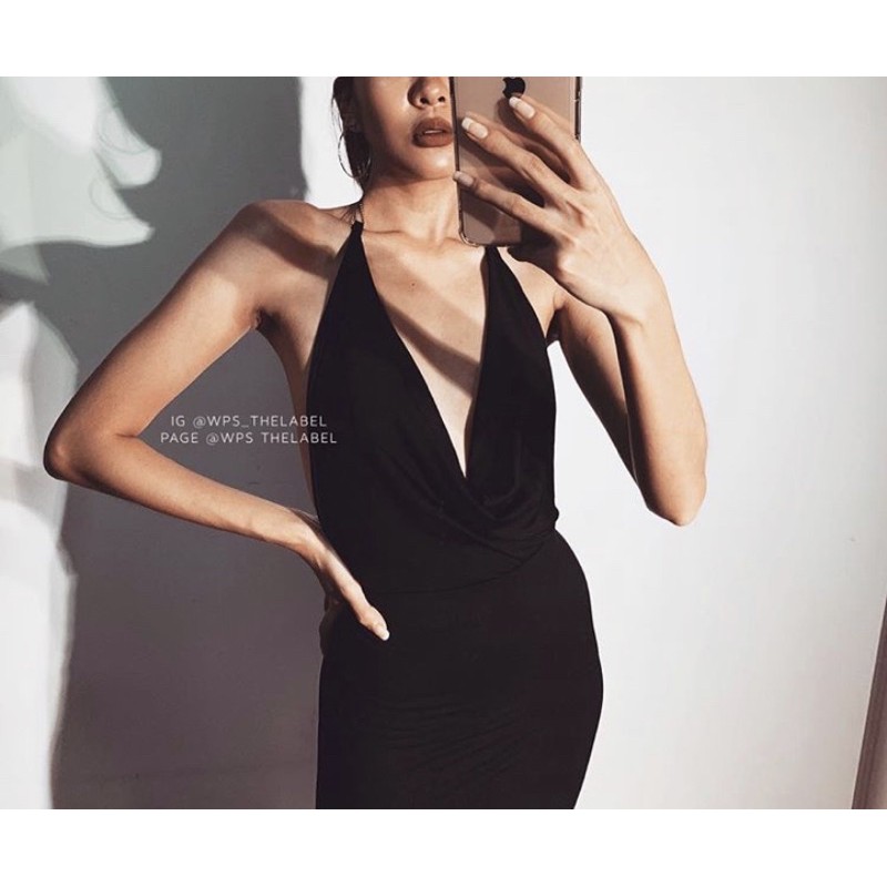 WPS เสื้อคล้องคอ ประดับโซ่เซ็กซี่