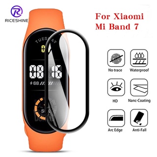 ฟิล์มกันรอยหน้าจอ กันกระแทก สําหรับ Xiaomi Mi Band 7 7NFC/ Smart Watch กระจกนิรภัย ป้องกันลายนิ้วมือ