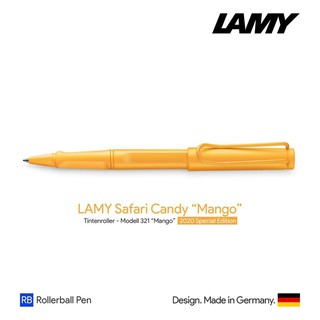 【พร้อมส่ง】Lamy Safari Candy "Mango" Rollerball Pen Special Edition 2020 - ปากกาโรลเลอร์บอลล์ลามี่ซาฟารีแคนดี้ สีแมงโก้