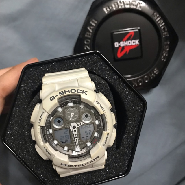 นาฬิกา G-shock รุ่น GA-100LG มือสอง ของแท้