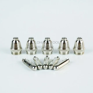 ชุดหัวตัดพลาสม่า SG55 AG60 หัวทิพ อิเลคโทรด SG55 10ตัว Tip Electrodes