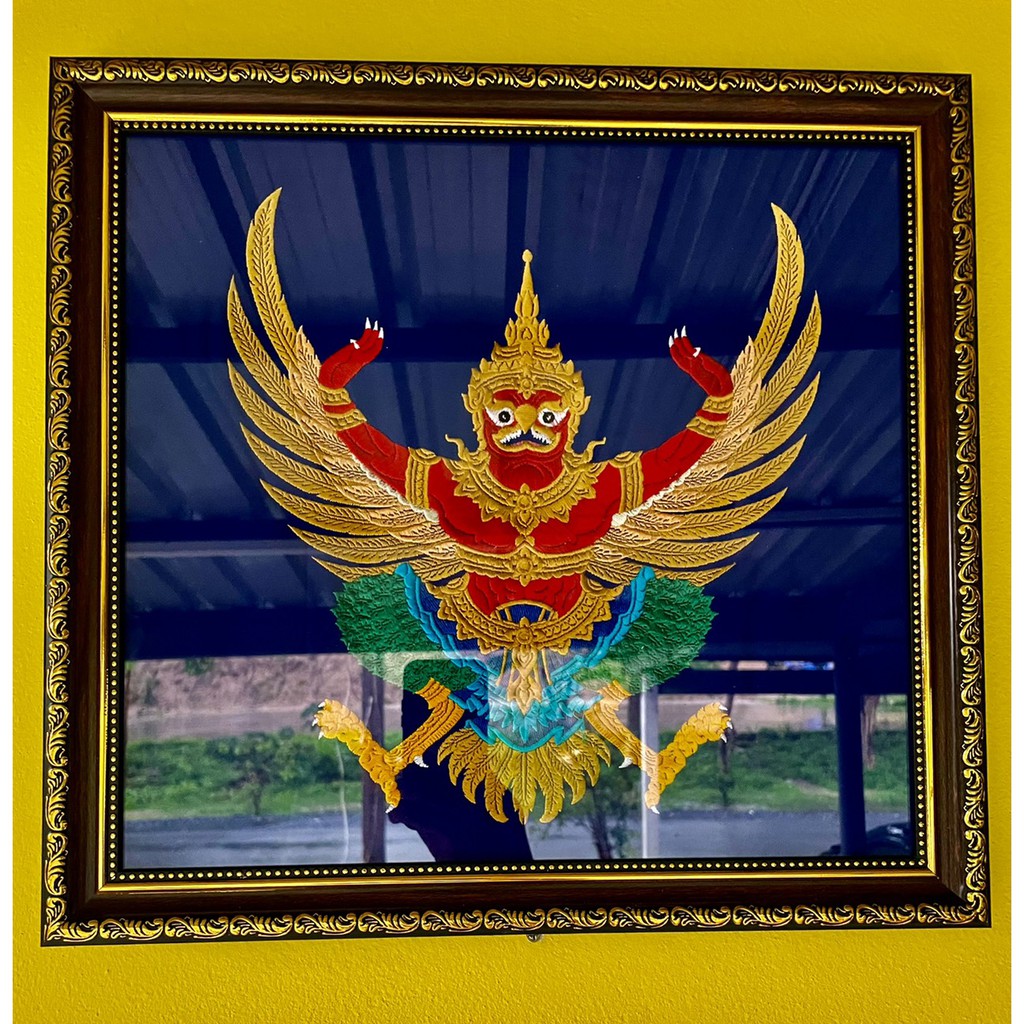งานปักพญาครุฑ ไม่รวมกรอบออเดอร์ตามสั่งทักแชทแจ้งรายละเอียด