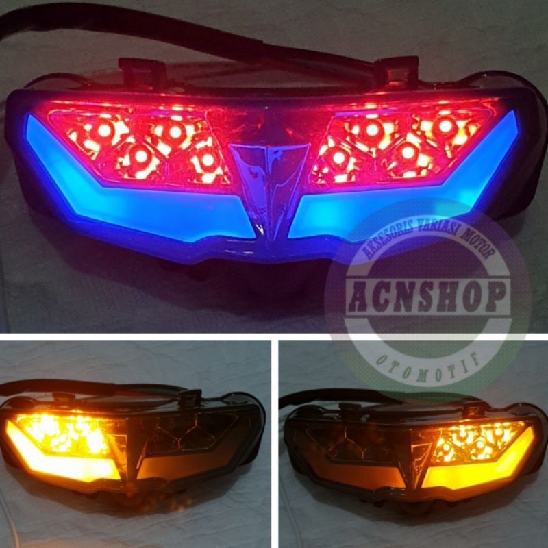 MT15 ไฟเบรคหยุดโคมไฟ Led ใหม่ + ไฟเลี้ยว Yamaha MT 15 - Stop Lamp