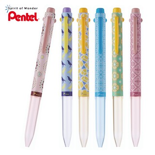 Pentel เพนเทล ปากกา IPlus 3in1 Customized Pen (ไม่มีไส้) Inbloom Collection