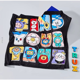 ผ้าห่ม TRUZ BLANKET x LINE FRIENDS 💎สินค้าพร้อมส่ง💎