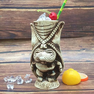 ( 1 ใบ ) แก้วมักเซรามิค Kane TIKI MUG ขนาด 375 มล. TIKI0038