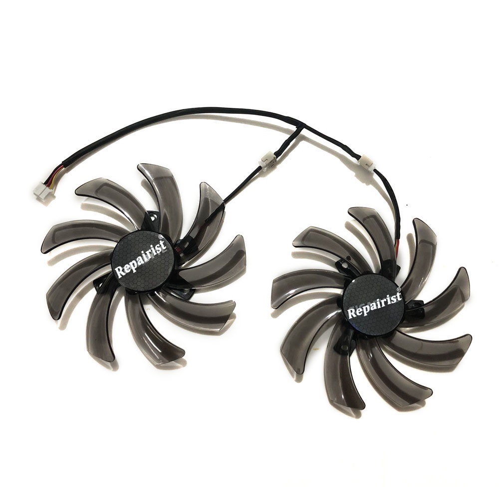 2 ชิ้น/เซ็ต R7-260X GPU Cooler สําหรับ GIGABYTE GV-R726XWF2-2GD R7 260X กราฟิกการ์ดพัดลม Cooling As 