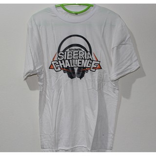 เสื้อ Steelseries สีขาว ลาย Siberia Challenger