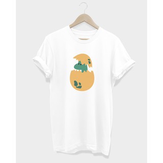 เสื้อยืด ลายไดโนเสาร์ ออกจากไข่ "Dinosaur"