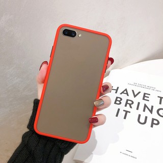 [ส่งจากไทย] เคสกันกระแทก ปุ่มสีผิดด้าน Case OPPO A37/A3S/A5S/A92020/A52020/A1K/F11/F11 PRO