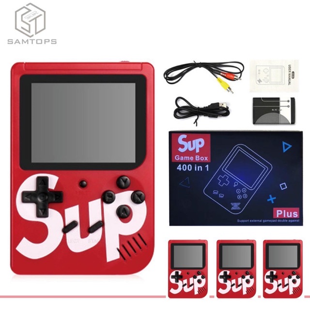 Supเกมส์กดมาริโอ้ 400 in 1 มี 400 เกมส์ในเครื่องเดียว ต่อเข้าทีวีได้ ไม่มีจอย พร้อมส่ง ครบ 5 สี