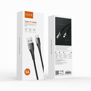สายชาร์จ Vidvie รุ่น CB461 Type-C 5A Data Cable (FAST CHARGE)
