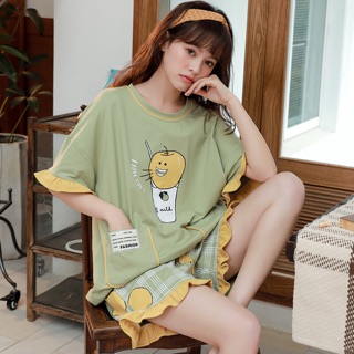 ชุดนอนสไตส์เกาหลีพร้อมส่ง