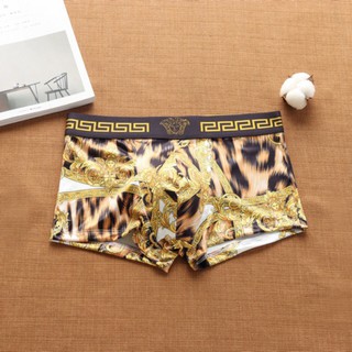 🔥M L XL 🔥กางเกงในแฟชั่นชาย Versace ทรนboxer สีละแบบตามภาพ