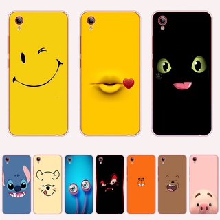 A37- เคสโทรศัพท์มือถือ ซิลิโคนนิ่ม กันกระแทก พิมพ์ลายธีมแต่งหน้า สําหรับ Vivo y1s y31 2015 y51 2015 y90 y91c