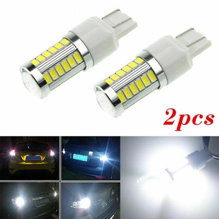 หลอดไฟถอยหลัง T20 Led 7443 5630 33SMD W21W 7443 W21/5W Led T20 สว่างมาก สําหรับรถยนต์ 2 ชิ้น