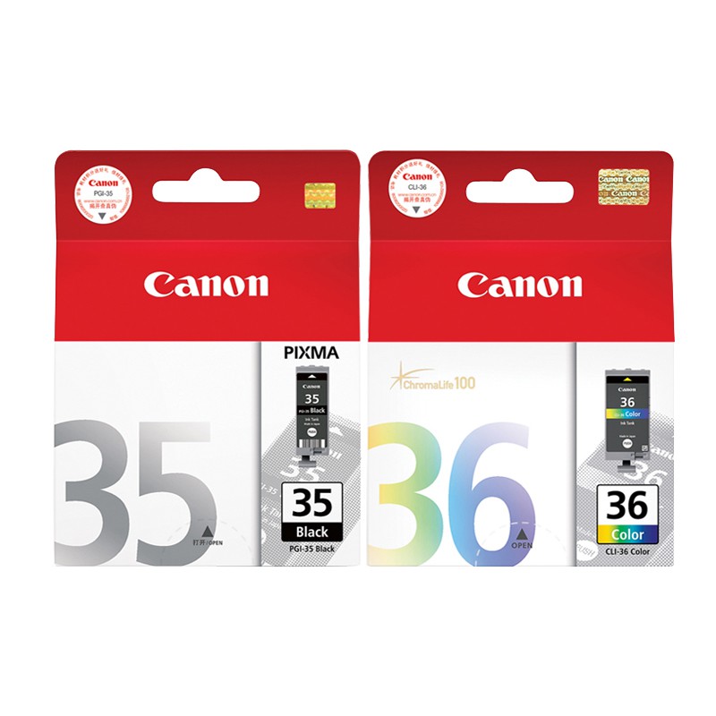 เหมาะสําหรับตลับหมึก CANON ip100 ip110 ตลับหมึกเครื่องพิมพ์ PGI-35BK ตลับหมึก CLI-36C ตลับหมึก CANON