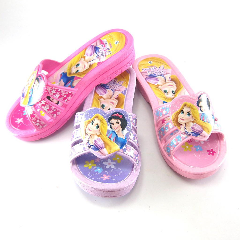 Kenta รองเท้าแตะ PVC ลาย Princesses รุ่น PF116-1 ขนาด 6.5-9