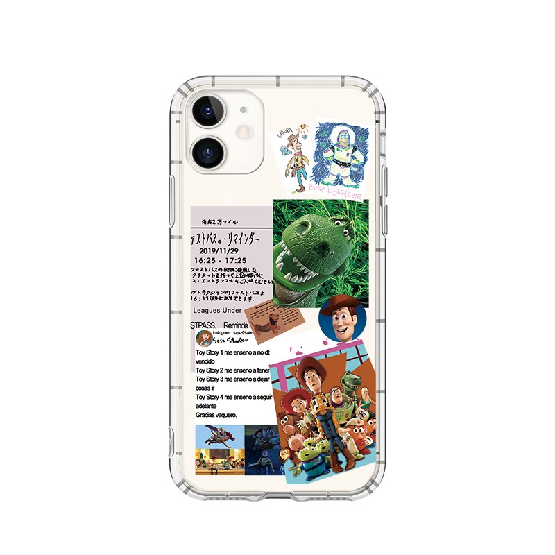 เคสโทรศัพท์มือถือ TPU นิ่ม แบบใส ลายการ์ตูน Toy Story น่ารัก สําหรับ IPhone 15 Pro 14 15 11 Pro Max Xr 6s 7 8 Plus 12mini 12 Pro Xs Max