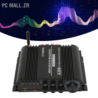 Pc Mall.Zr เครื่องขยายเสียงสเตอริโอ Hifi บลูทูธ 5.0 4.1CH ระบบรับสัญญาณแอมป์ 100‐240V พร้อมรีโมตคอนโทรล