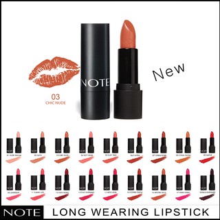 NOTE COSMETICS LONG WEARING LIPSTICK 03 CHIC NUDE