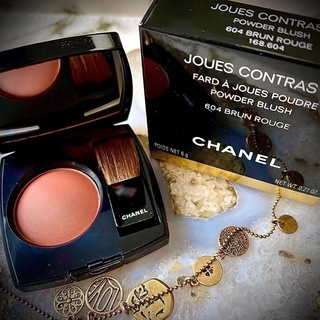 🇺🇸Preorder🇺🇸 Chanel Powder Blush สี 604 Brun Rouge สีนี้ไม่เข้าไทย แท้100% ดูใบเสร็จได้