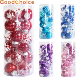 【Good】Christmas Ball 6cm Christmas Tree Ornaments Party Decorations Party Supply Hotel【Ready Stock】