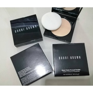 BOBBI BROWN Sheer Finish Pressed Powder แป้งอัดแข็งเนื้อละเอียด ไซค์จริง 11 กรัม    บ็อบบี้ บราวน์ แป้งอัดแข็งเนื้อละเอ