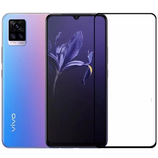 ส่งจากกรุงเทพ ฟิล์มกระจกเต็มจอ กาวเต็มขอบดำ Vivo V20Pro ฟิล์มกระจกนิรภัย ฟิล์มกันกระแทก Tempered Glass For VIVO V20Pro