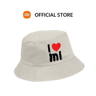 I Love Mi Bucket Hat - หมวกผ้า สกรีนลาย I love mi