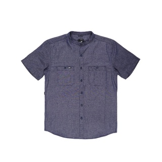 เสื้อเชิ้ต Jirushi Misty สีฟ้าเลือด