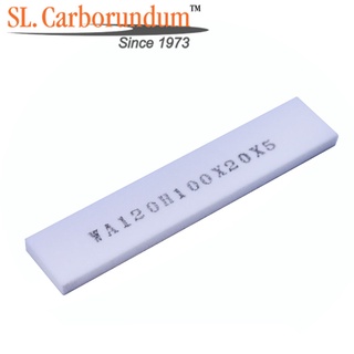 หินแท่ง segment WA120H100x20x5 หินแท่งสีขาว  (1 ก้อน) SL.carborundum