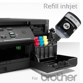 หมึกเติมอิงค์เจ็ท BROTHER เทียบรุ่น BT6000B/BT5000 BK,C,M,Y