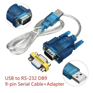 USB RS232 Serial 9 PIN DB9 สาย Serial พอร์ต COM แปลงอะแดปเตอร์หญิง ADAPTER รองรับ Windows 8 CD