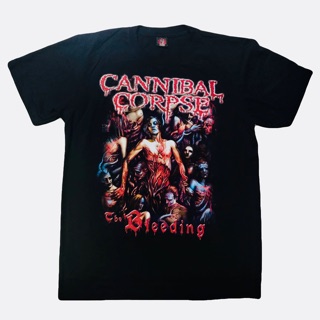 เสื้อยืดผ้าฝ้าย เสื้อวง cannibal corpse